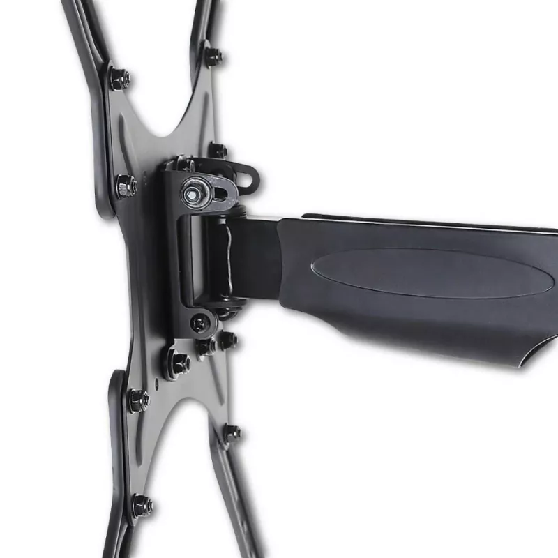 Techly 23-55 Ultra Slim Full Motion LCD TV Wall Mount Bracket Black” ICA-PLB 171M