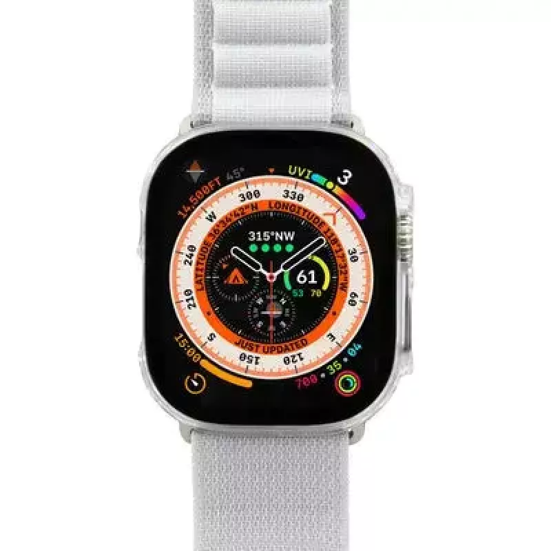 Case LAUT Shield Transparent Glass Polycarbonate Smartwatch