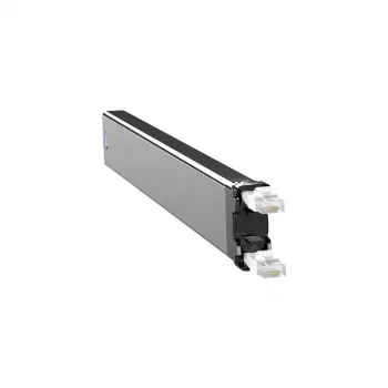 PATCHBOX C36STPXC6XXX1W cable organizer Rack Cable tray Black, Silver, White 1 pc(s)