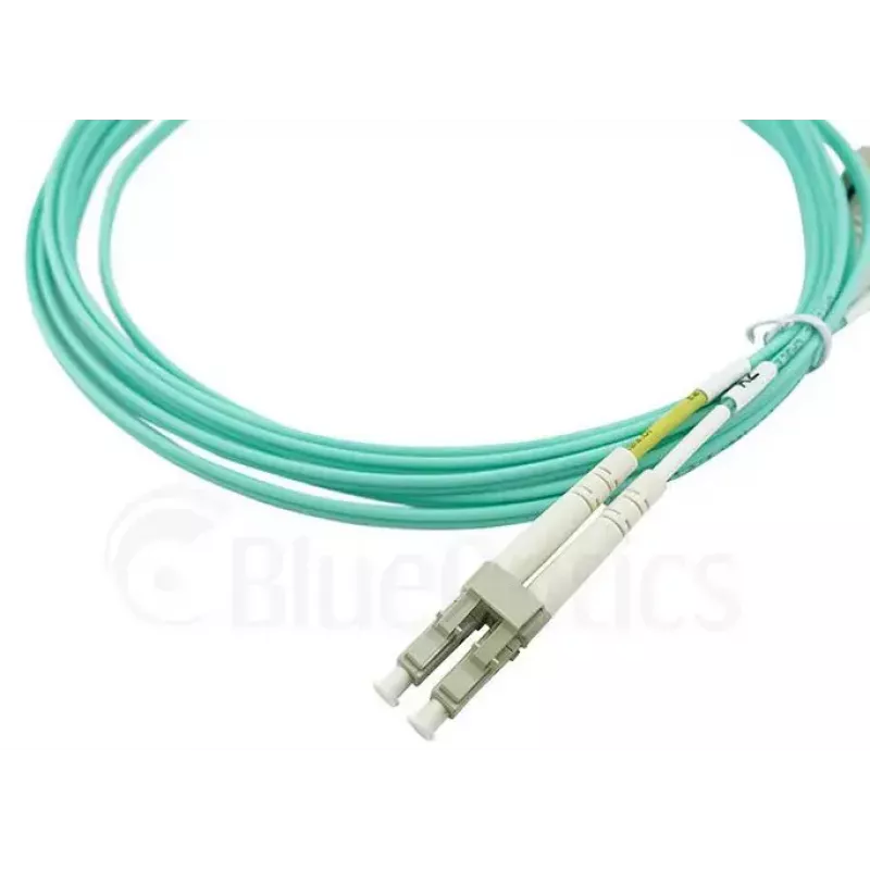 Fibre optic cable BlueOptics AJ834A-BO 1m 2x LC OM3 Full duplex