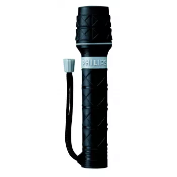 Hand flashlight Philips LightLife SFL3361/10 Black Rubber 2.4V