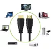 Techly HDMI 2.0 Cable A/A M/M 0.5m Black ICOC HDMI2-4-005, 0.5 m, HDMI Type A (Standard), HDMI Type A (Standard), 4096 x 2160 pixels, 3D, Black