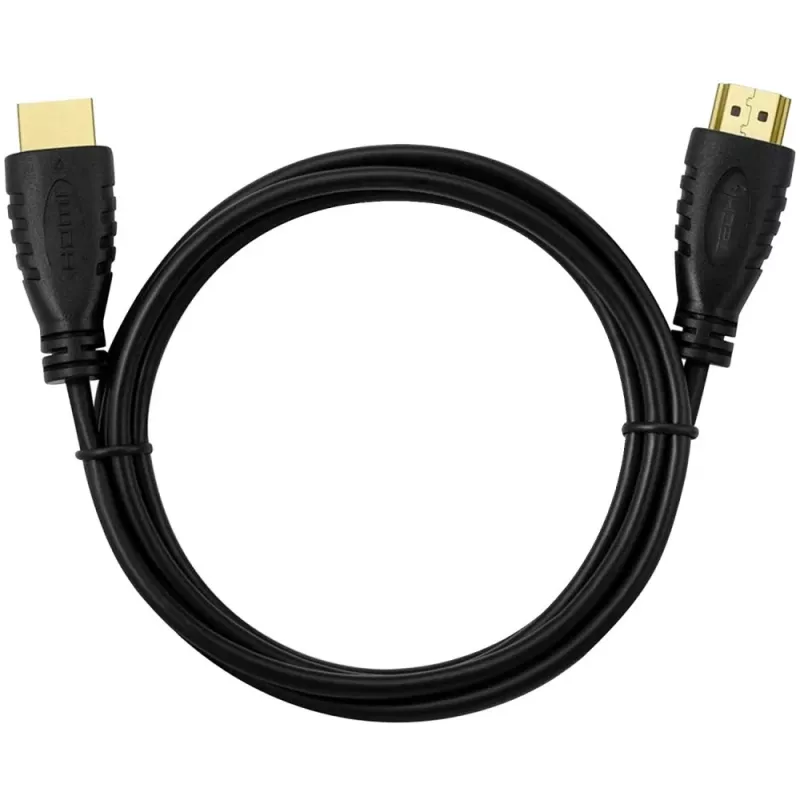 Techly HDMI 2.0 Cable A/A M/M 0.5m Black ICOC HDMI2-4-005, 0.5 m, HDMI Type A (Standard), HDMI Type A (Standard), 4096 x 2160 pixels, 3D, Black