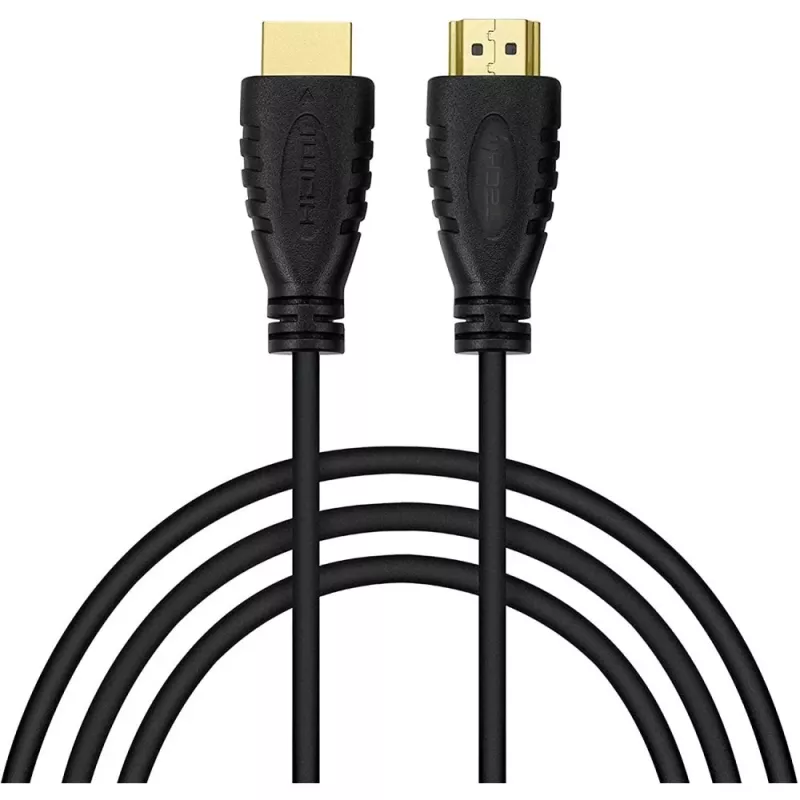 Techly HDMI 2.0 Cable A/A M/M 0.5m Black ICOC HDMI2-4-005, 0.5 m, HDMI Type A (Standard), HDMI Type A (Standard), 4096 x 2160 pixels, 3D, Black