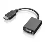 Monitor Adapter Lenovo 03X6574 — compatible adapter for Lenovo devices, display connection accessory