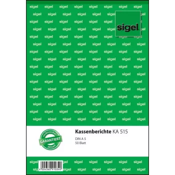 Ledger Paper Sigel KA515