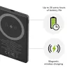 dbramante1928 re-charge - Power Bank 5K Wireless - Grey, 5000 mAh, Wireless charging, 3.87 V, Grey