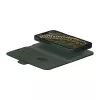 Folio case dbramante1928 New York for iPhone 15 Pro, monochromatic green, 3 card pockets