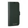 Folio case dbramante1928 New York for iPhone 15 Pro, monochromatic green, 3 card pockets