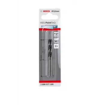 Bosch HSS Twist Drill Bits PointTeQ
