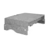BakkerElkhuizen Q-riser 110 Circular 76.2 cm Desk Grey
