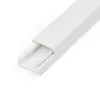 StarTech.com Solid Cable Management Raceway with Adhesive Tape & Cover, 3/4 inch(19mm)W x 3/8 inch(11mm)H - 3ft(1m) length, PVC Network/Power Cord Hider/Wall Wire Duct, Max 6 Cables, UL Listed