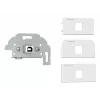 Socket outlet USB B Kindermann 7456000525