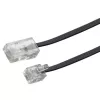Network Cable Schwaiger 6.0m RJ-11 - RJ-45 6m Black