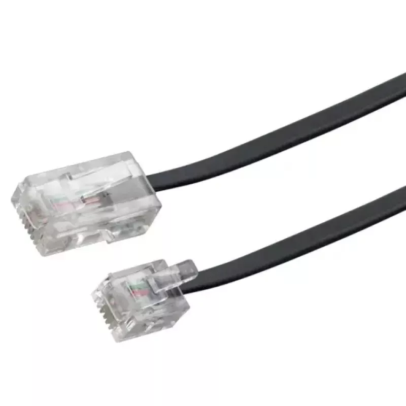 Network Cable Schwaiger 6.0m RJ-11 - RJ-45 6m Black
