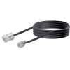 Network Cable Schwaiger 6.0m RJ-11 - RJ-45 6m Black