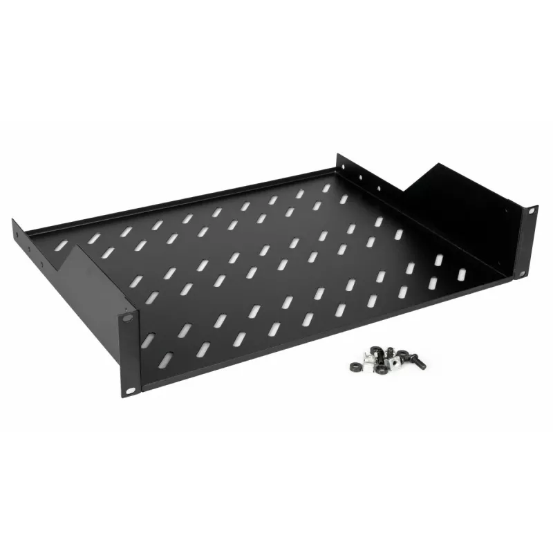 Rack shelf Equip Fixed Shelf 19' 2U 800MM Black