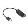 Cable gender changer USB 3.1 A SATA Black Akasa AK-AU3-07BK