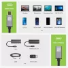 Techly USB 3.2 Gen 2 USB-C M/F Cable 1m Black, 1 m, USB C, USB C, USB 3.2 Gen 2 (3.1 Gen 2), 10 Gbit/s, Black, Grey