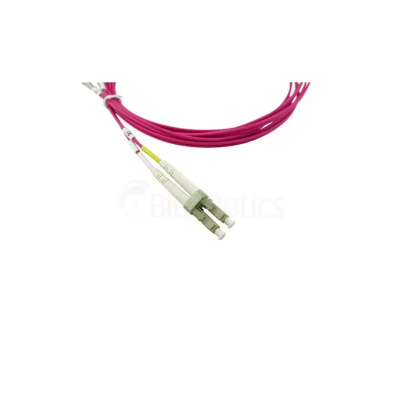Fibre optic cable BlueOptics 4Z57A10845 0.5 m LC OM4 Pink