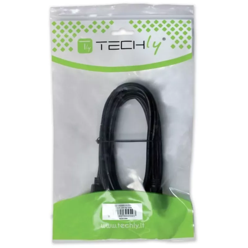 Techly USB 2.0 Cable A male / B male angled 1m ICOC U-AB-10-ANG
