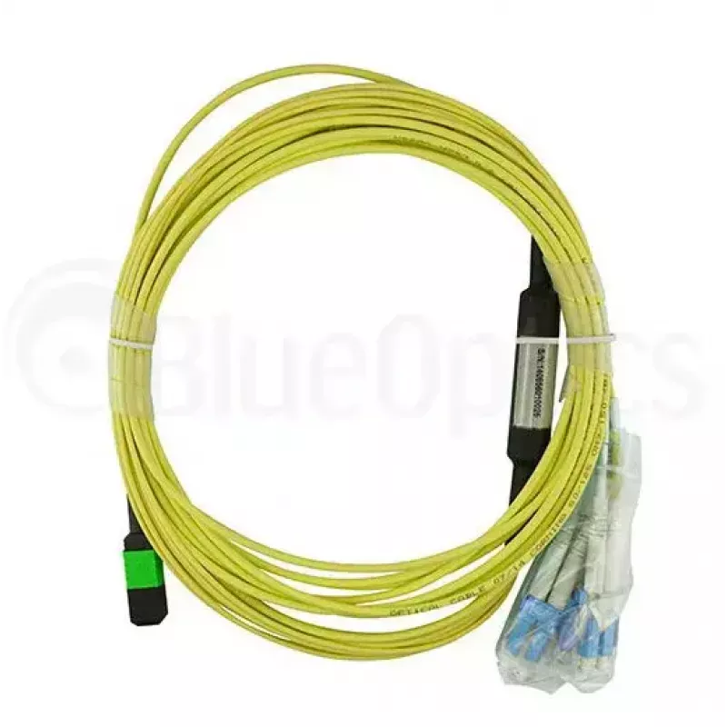 BlueOptics CBL-MPO12-4LC-SMF-1M InfiniBand fibre optic cable MPO 4x LC 1m