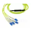 BlueOptics CBL-MPO12-4LC-SMF-1M InfiniBand fibre optic cable MPO 4x LC 1m