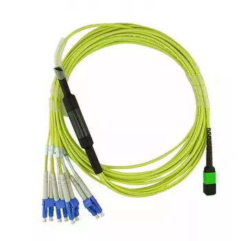 BlueOptics CBL-MPO12-4LC-SMF-1M InfiniBand fibre optic cable MPO 4x LC 1m