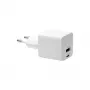 EU Wall Charger d bramante re-charge Pro — USB‑C 25W + USB‑A 18W, 110–240V, Indoor, White