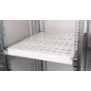EQUIP EZVS-19-1-50-G 19 inch 1U Fixed Rack Shelf 500mm Deep Light Grey (RAL 7035), 25kg Load