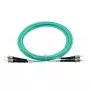 BlueOptics SFP3333EU1MK InfiniBand fibre optic cable 1 m ST Aqua colour