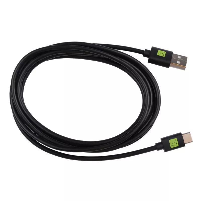 Techly ICOC MUSB20-CMAM20T USB cable USB 2.0 2 m USB A USB C Black