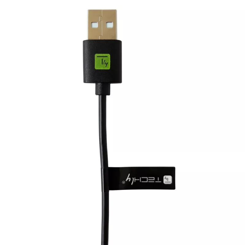 Techly ICOC MUSB20-CMAM20T USB cable USB 2.0 2 m USB A USB C Black