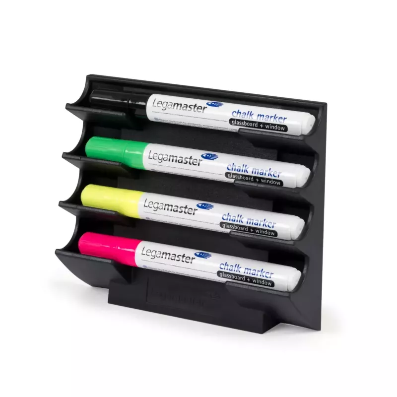 Board pen tray Legamaster glassboard marker holder black