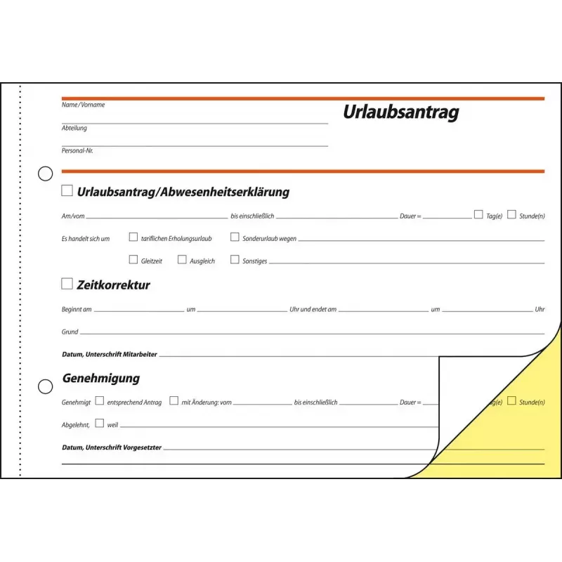 Business form Sigel SD045 Green A5 q 80 sheets