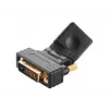 Cable gender changer DVI-D HDMI Akasa AK-CBHD16-BK