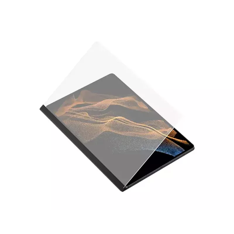 Samsung EF-ZX900PBEGEU tablet case 37.1 cm (14.6 inch) Folio Black, Transparent
