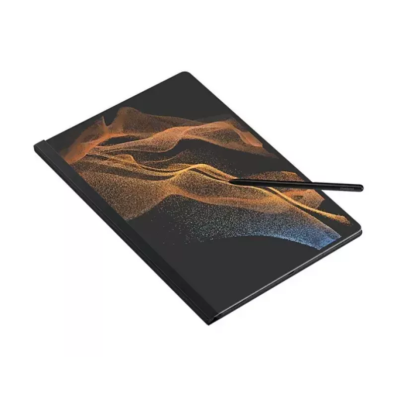 Samsung EF-ZX900PBEGEU tablet case 37.1 cm (14.6 inch) Folio Black, Transparent