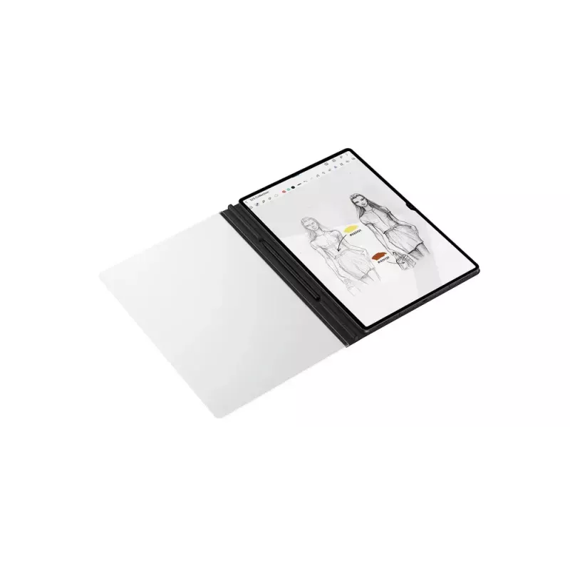 Samsung EF-ZX900PBEGEU tablet case 37.1 cm (14.6 inch) Folio Black, Transparent