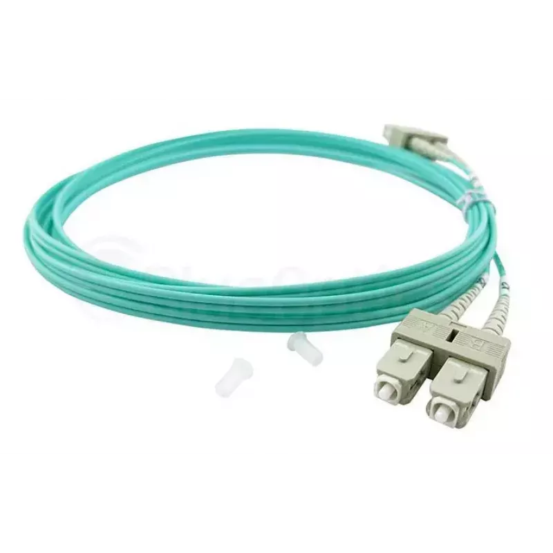 BlueOptics Duplex LWL Patchkabel SC-SC OM3 2 Meter 2 m Male/Male