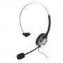 Hama 00201157 headphones/headset Wired Head-band Office/Call center Black, Silver
