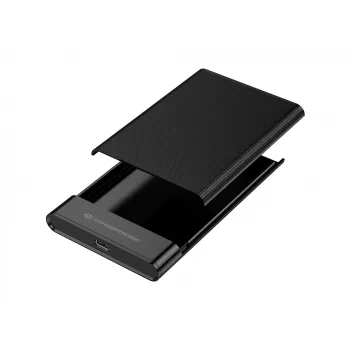 Conceptronic DANTE06B 2.5 inch Hard Drive Box USB 3.0, HDD/SSD enclosure, 2.5 inch, Serial ATA III, 6 Gbit/s, USB connectivity, Black