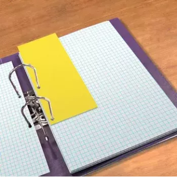 File Folder Elba 240x105 mm Yellow