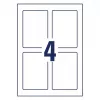 Avery Placard Label Holders Light grey Self-adhesive printer label A4