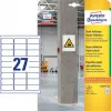 Self-adhesive label Avery L7874-20 Rounded rectangle