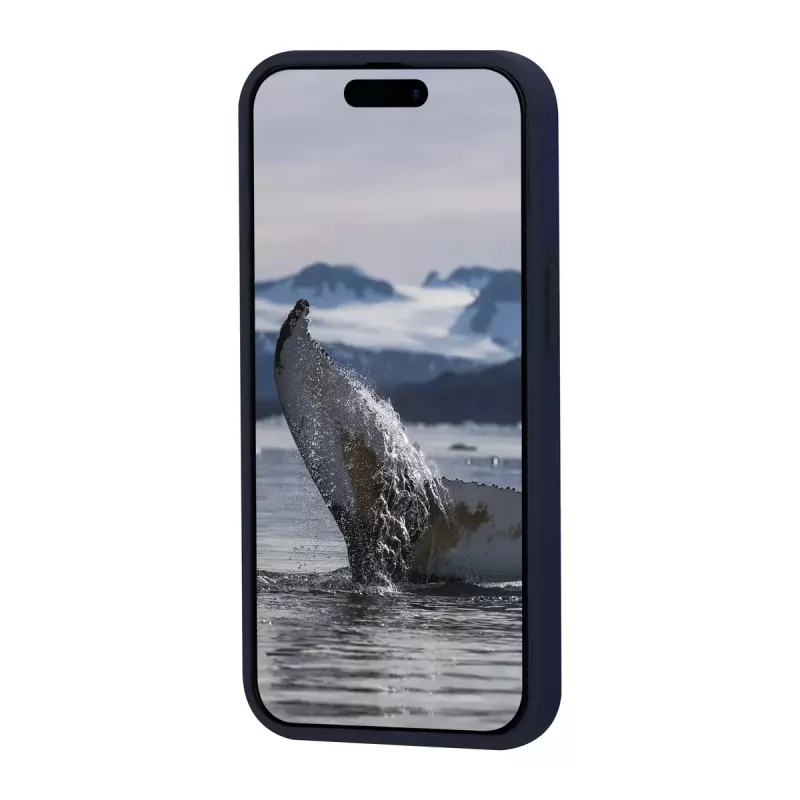 dbramante1928 Iceland Ultra D3O MagSafe Case for iPhone 17e/16e/SE, Dark Blue (IU61DABL1912)