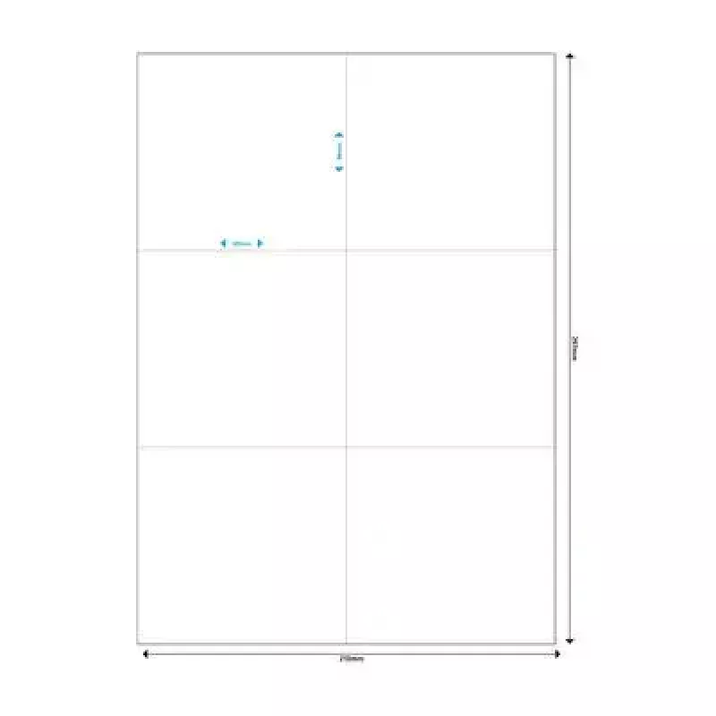 Self-adhesive label MediaRange MRINK144
