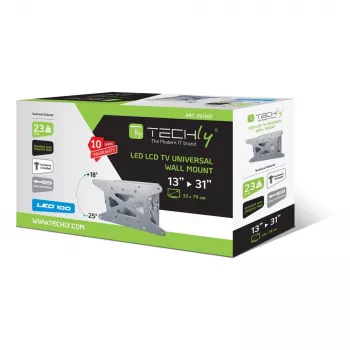 Techly 13-31 inch Wall Bracket for LED LCD TV Tilt” ICA-LCD 109