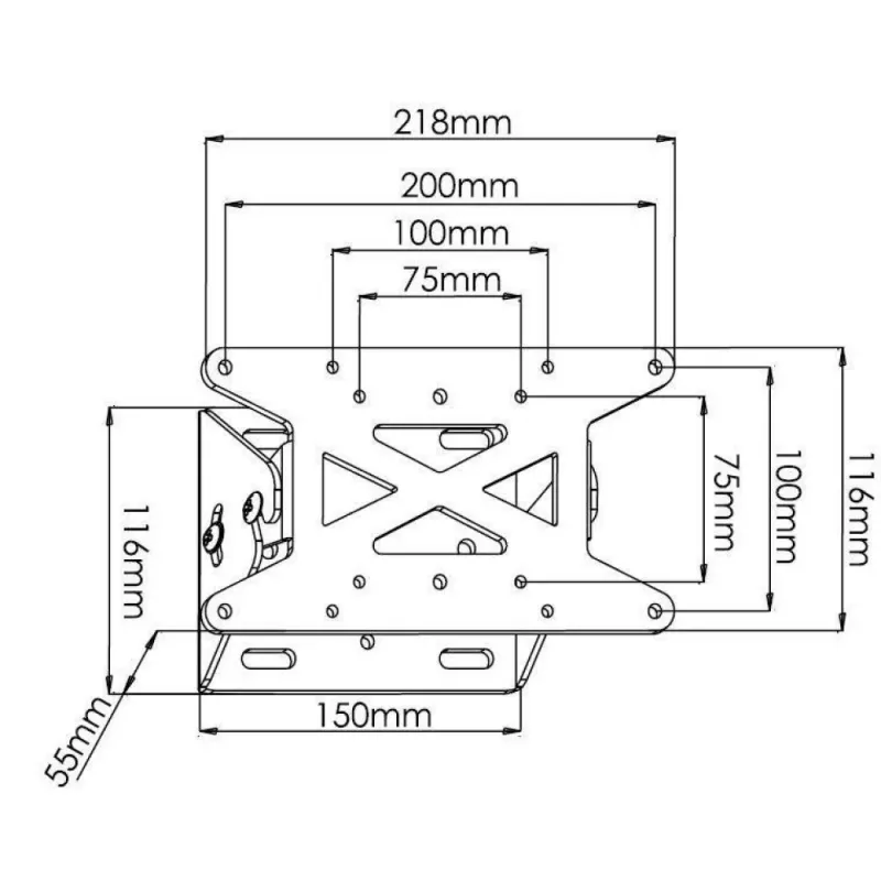 Techly 13-31 inch Wall Bracket for LED LCD TV Tilt” ICA-LCD 109