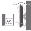 Techly 13-31 inch Wall Bracket for LED LCD TV Tilt” ICA-LCD 109